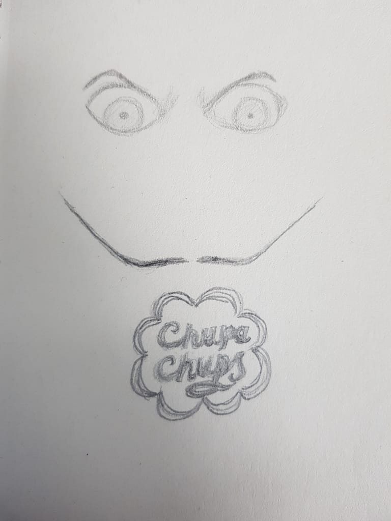 Dali and the Chupa Chups logo