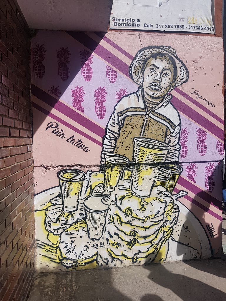 DJ Lu - Juegasiempre - APC - graffiti tour in Bogota