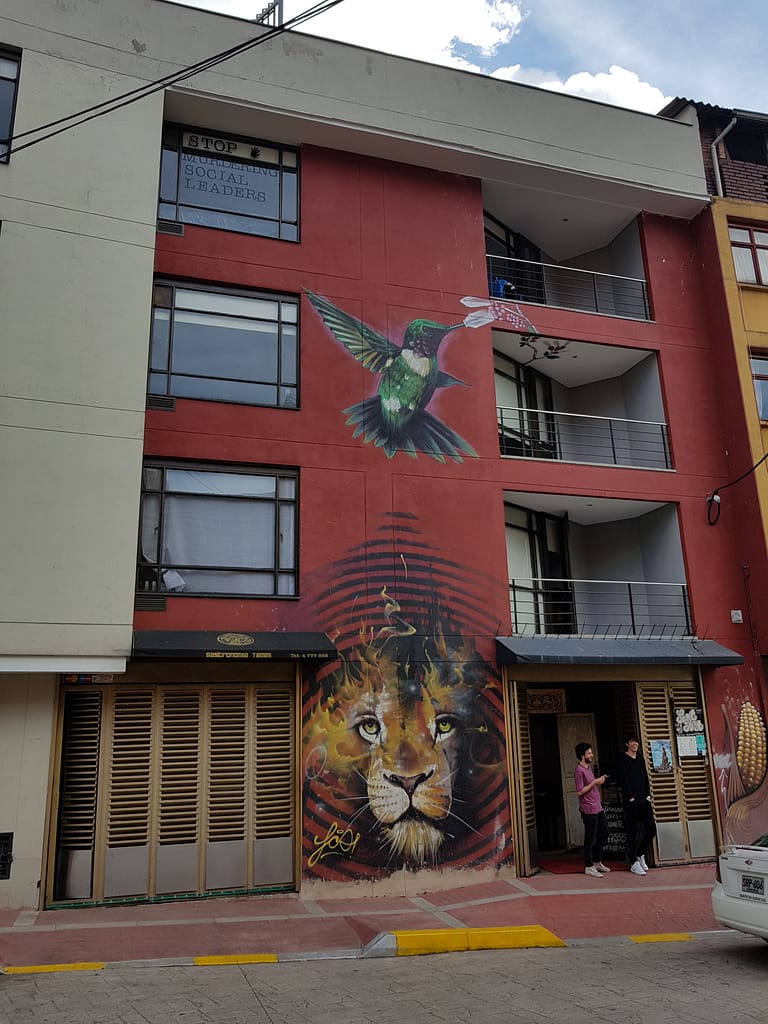 Franco - graffiti tour in Bogota